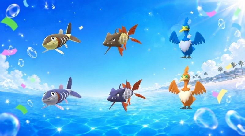 Arrokuda, Barraskewda y Cramorant debutan en Pokémon GO