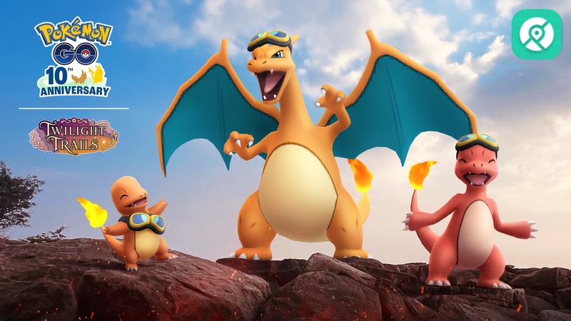 Charmander con gafas de Friede en Pokémon GO
