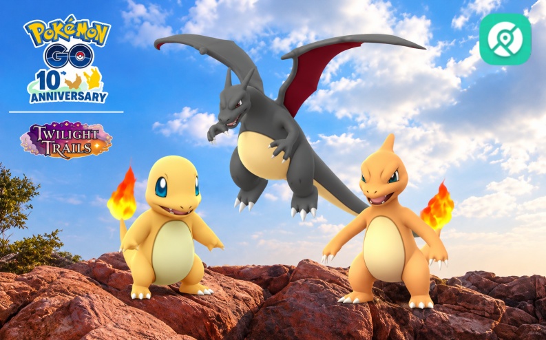 Charmander con gafas de Friede variocolor