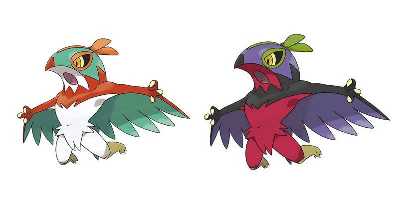Comparacion entre Hawlucha normal y Hawlucha Shiny en Pokemon GO