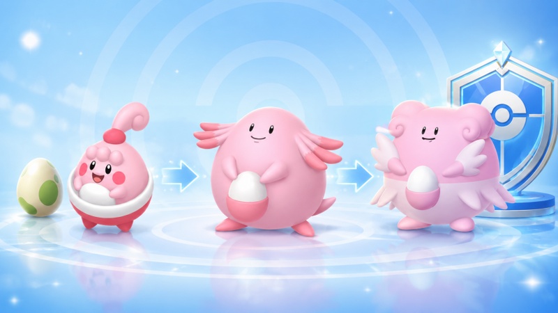 Happiny chansey blissey pokemon go